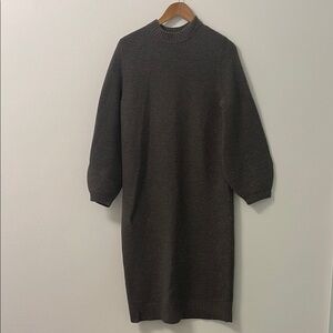 Women’s Classic Sweater Dress - Brown